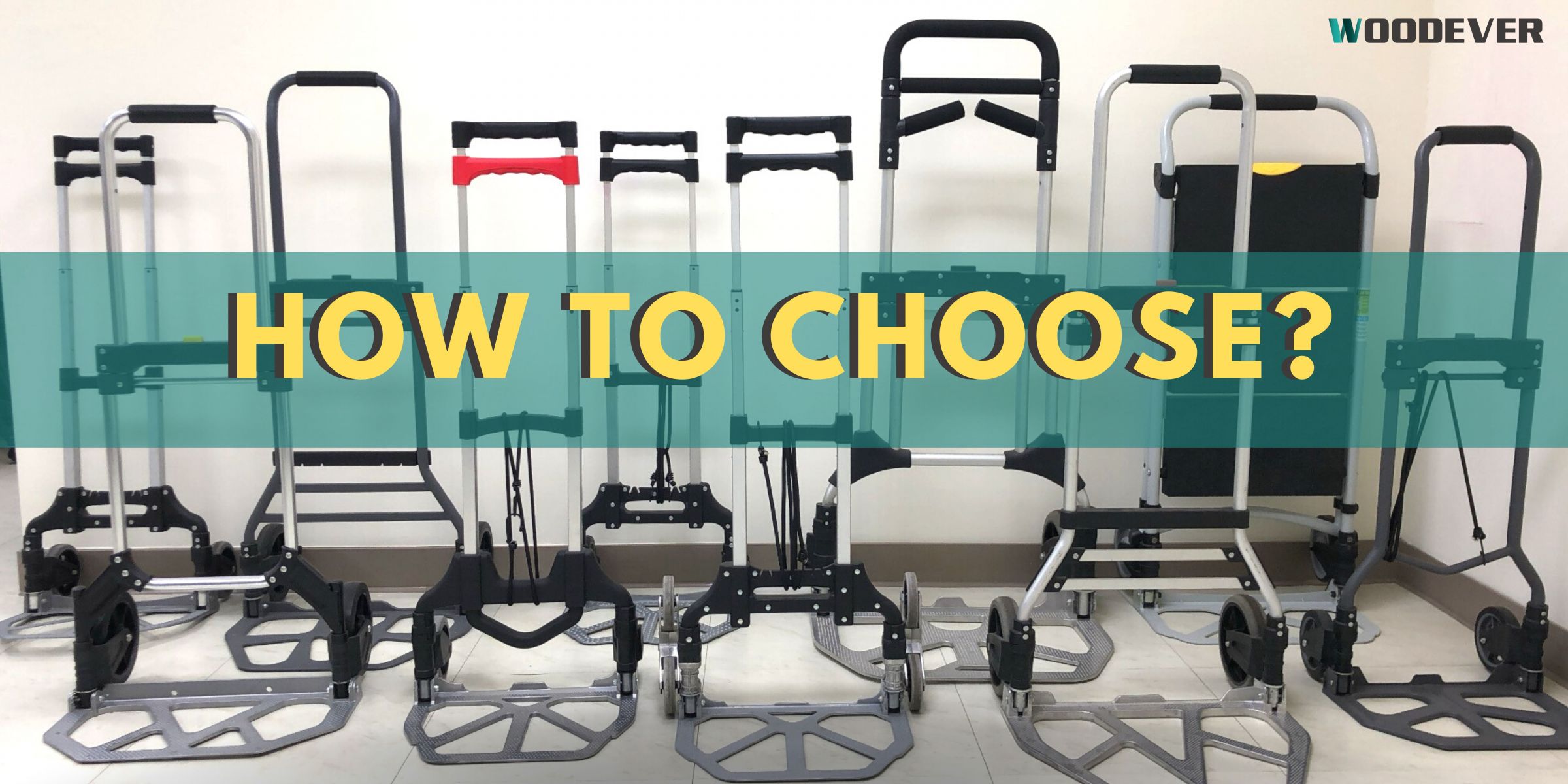 Best Folding Hand Trucks for Wholesale & Guide To Choose Boost Your Operations with WOODEVER’s